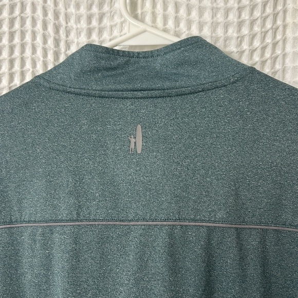 Johnnie-O Men’s 1/4 Quarter Zip Green XL - Picture 5 of 6